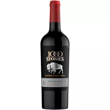12 Bottle Case 1000 Stories Bourbon Barrel Aged California Red Blend 2019 w/ Shipping Included