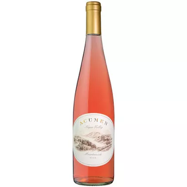 12 Bottle Case Acumen Mountainside Napa Rose 2021 Rated 91WE w/ Shipping Included