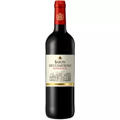 12 Bottle Case Baron des Chartrons Bordeaux Rouge 2022 w/ Shipping Included