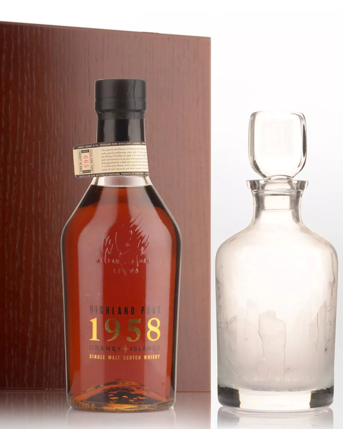 1958 Highland Park 40 Year Old Cask Strength Single Malt Scotch Whisky (700ml)