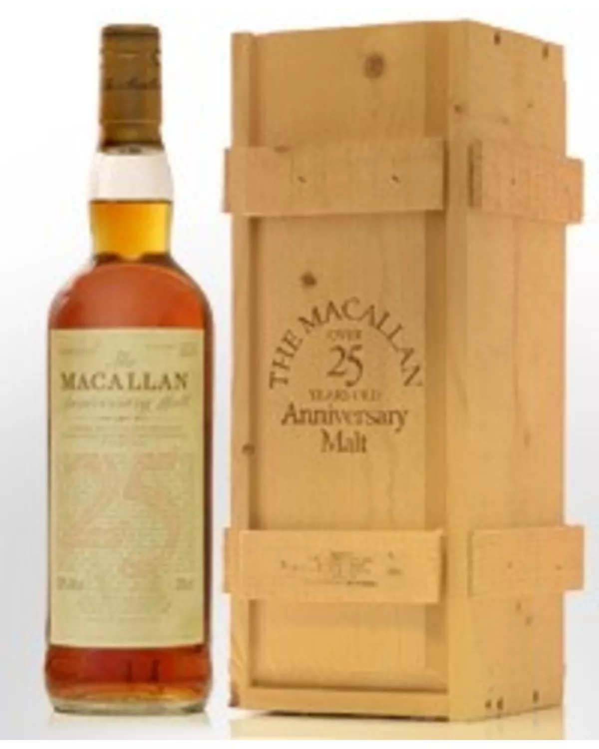 1968 The Macallan Anniversary 25 Year Old Single Malt Scotch Whisky (700ml)