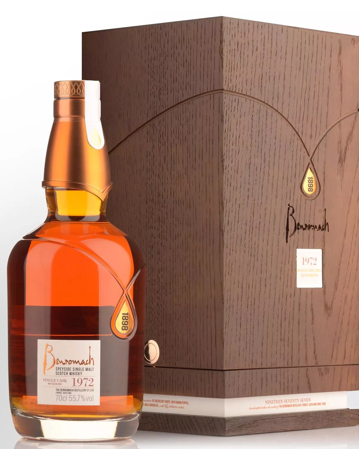 1972 Benromach Single Cask #4471 46 Year Old Single Malt Scotch Whisky (700ml)
