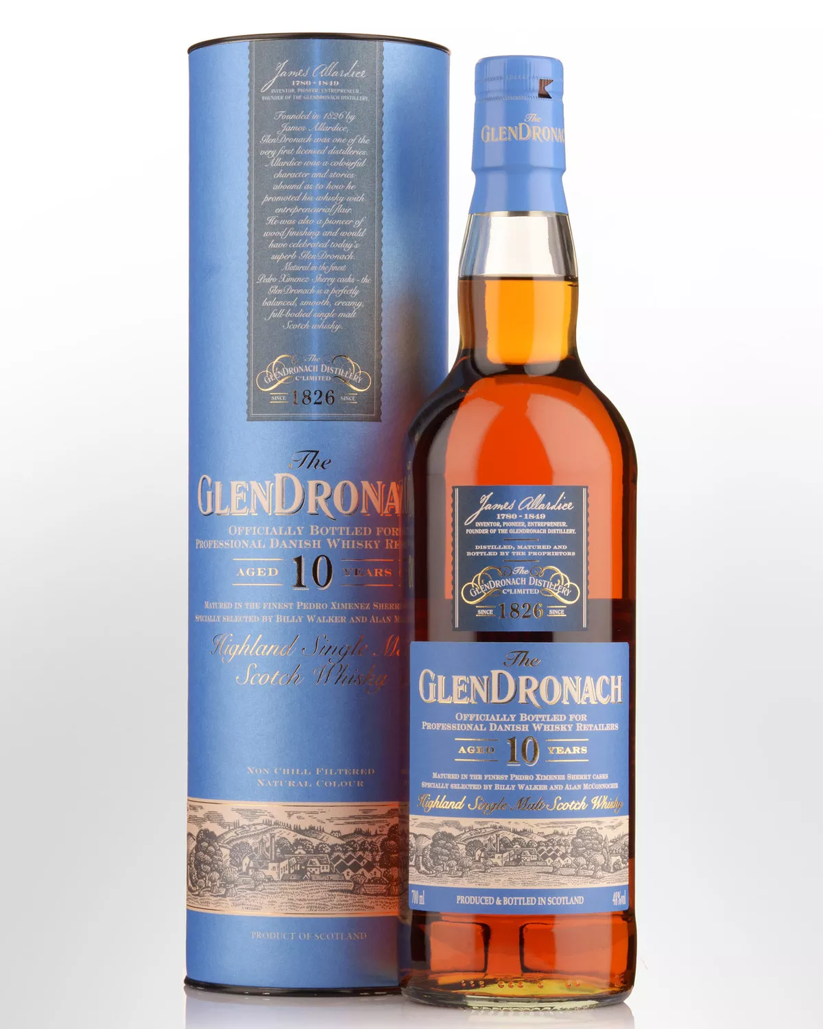 Glendronach Luke Skywalker Danish Exclusive 10 Year Old Single Malt Scotch Whisky (700ml)