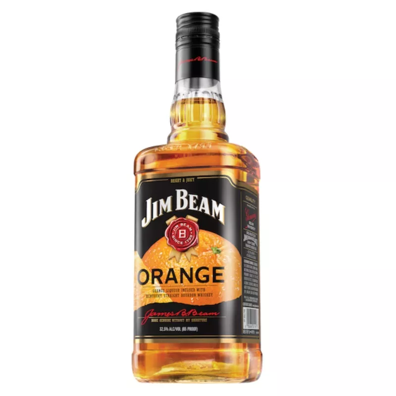 Jim Beam Orange Flavored Whiskey 750ml