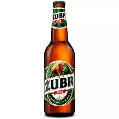 Zubr Lager 16oz 6 Pack Bottles (Poland)