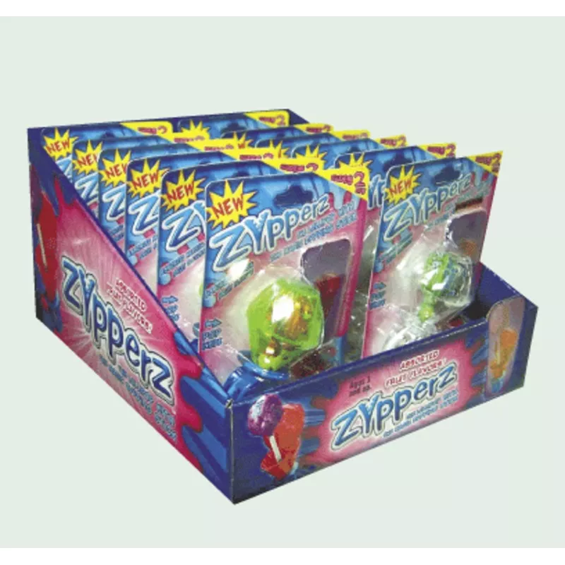 Zypperz Zipper Ring Pops – 12ct